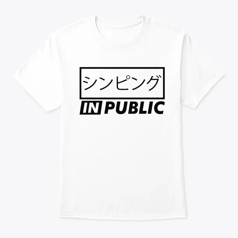 SIMPING In Public White - Men's Tee